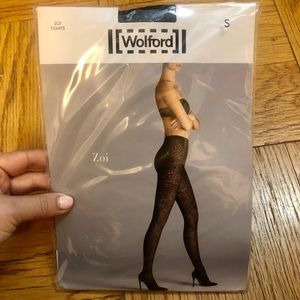 Wolford NWT Zoi Tights, size Small in Midnight